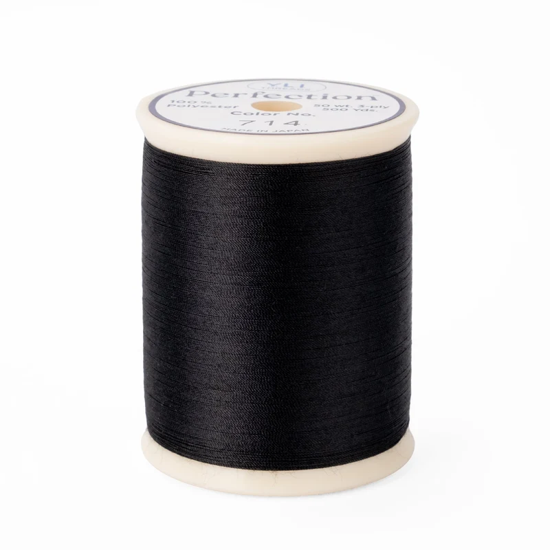 YLI Thread Perfection #714 - Black Spool