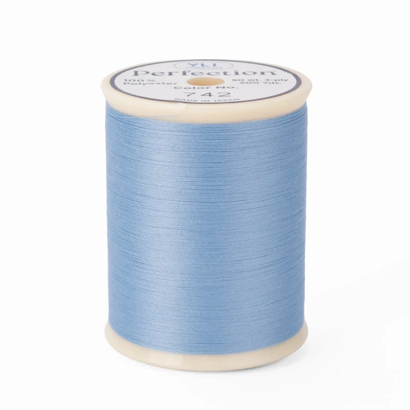 YLI Thread Perfection #742 - Blue Eyes Spool