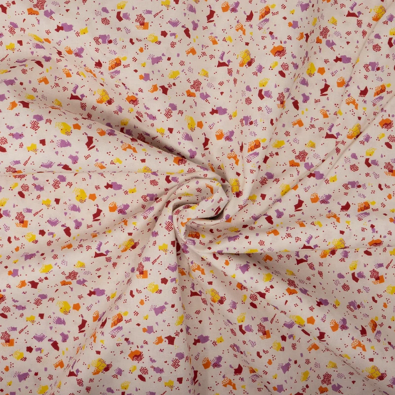 Roc-lon 100% Cotton, 108" Wide, Quilt Backing, Scattered Dots, Cut by Yard