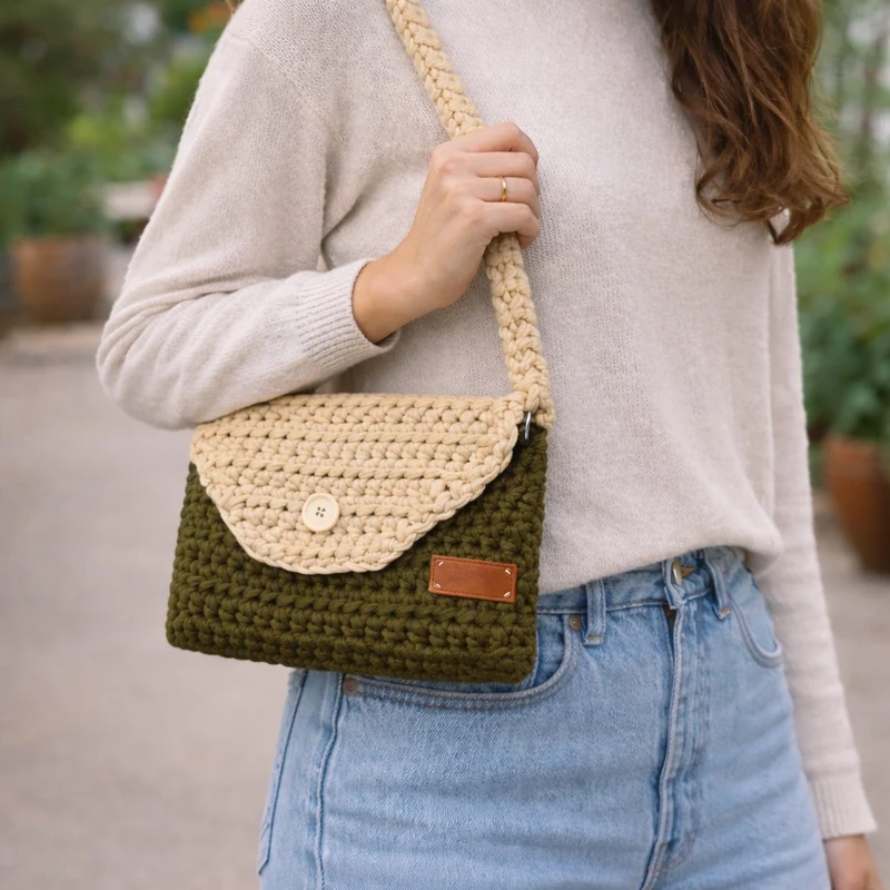Kit Bolso Naturly · Teje tu bolso de trapillo