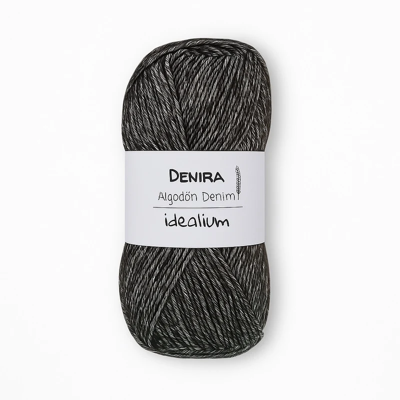 Denira · Algodón jaspeado efecto denim