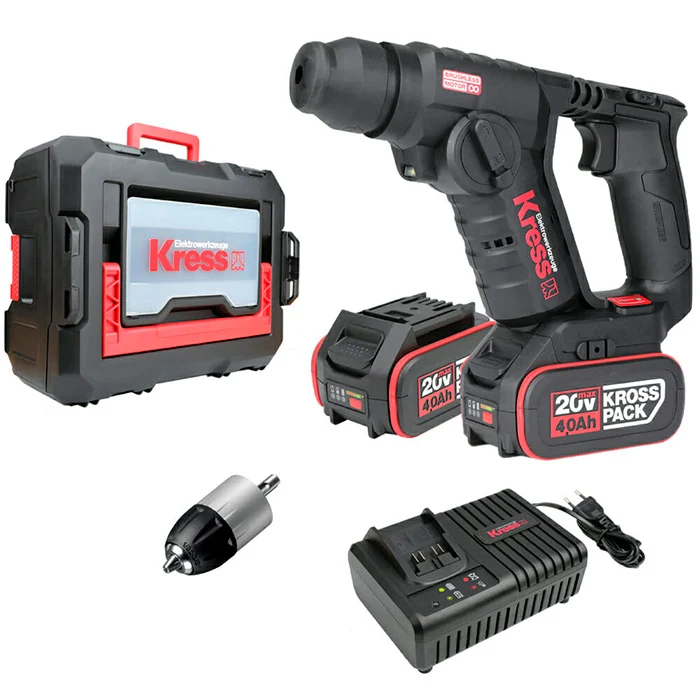 Taladro Martillo 3 en 1 Kress Brushless 20V | KUC50.2