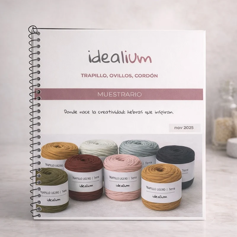 Muestrario Idealium (Profesionales) · Trapillo, ovillos y cordón
