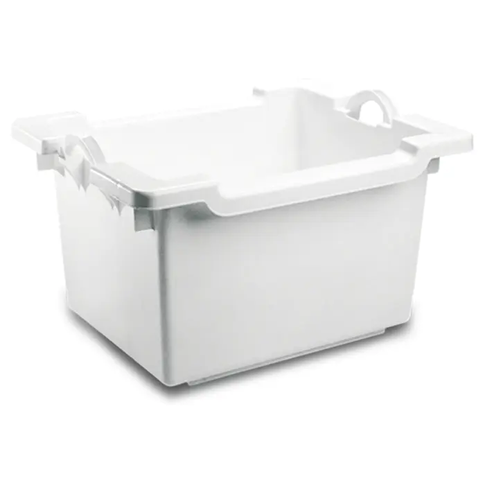 Cubeta apilable y encajable Gilac 1705 100L en HDPE