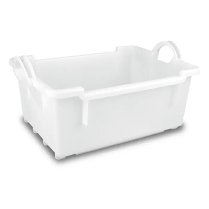 Cubeta apilable y encajable Gilac 1694 40L en HDPE