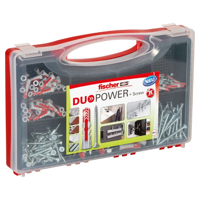 Maletin Duopower Tacos Y Tornillos Redbox Fischer
