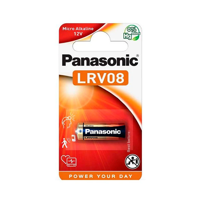 Blister 1 Pila Micro Alcalina Panasonic RV08 12V