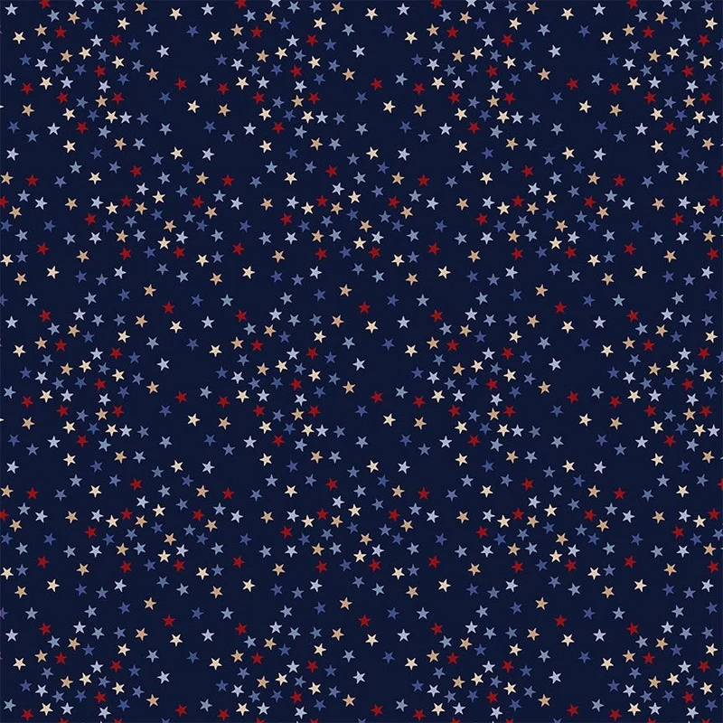 Admiral Stars Path to Freedom Cotton 44"/45" Fabric Per Yard