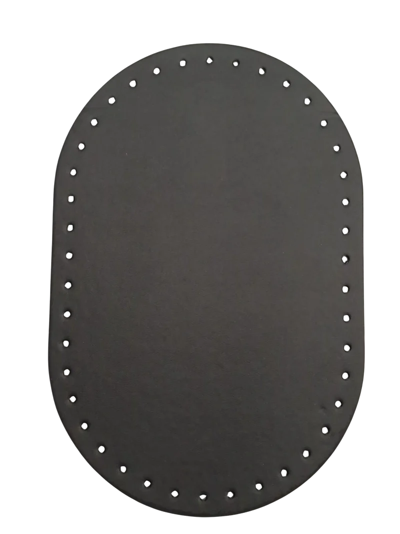 Fondo Ovale 27x18 cm in ecopelle
