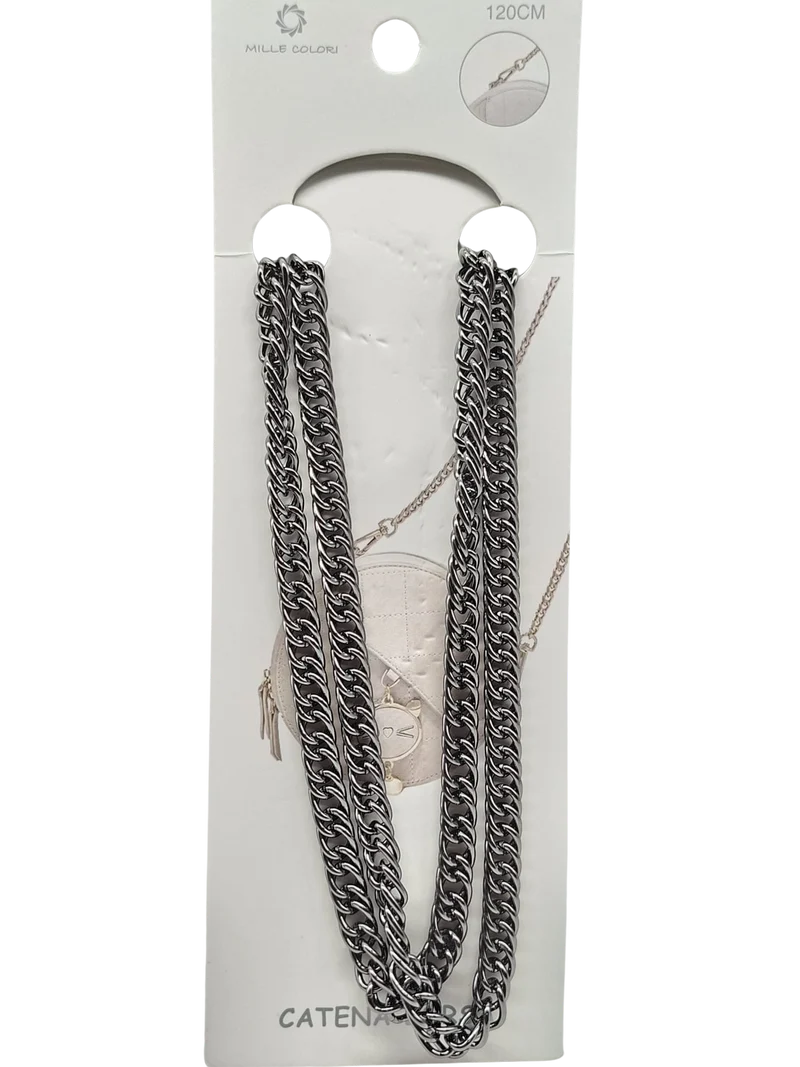 Catena piatta per borse 120cm