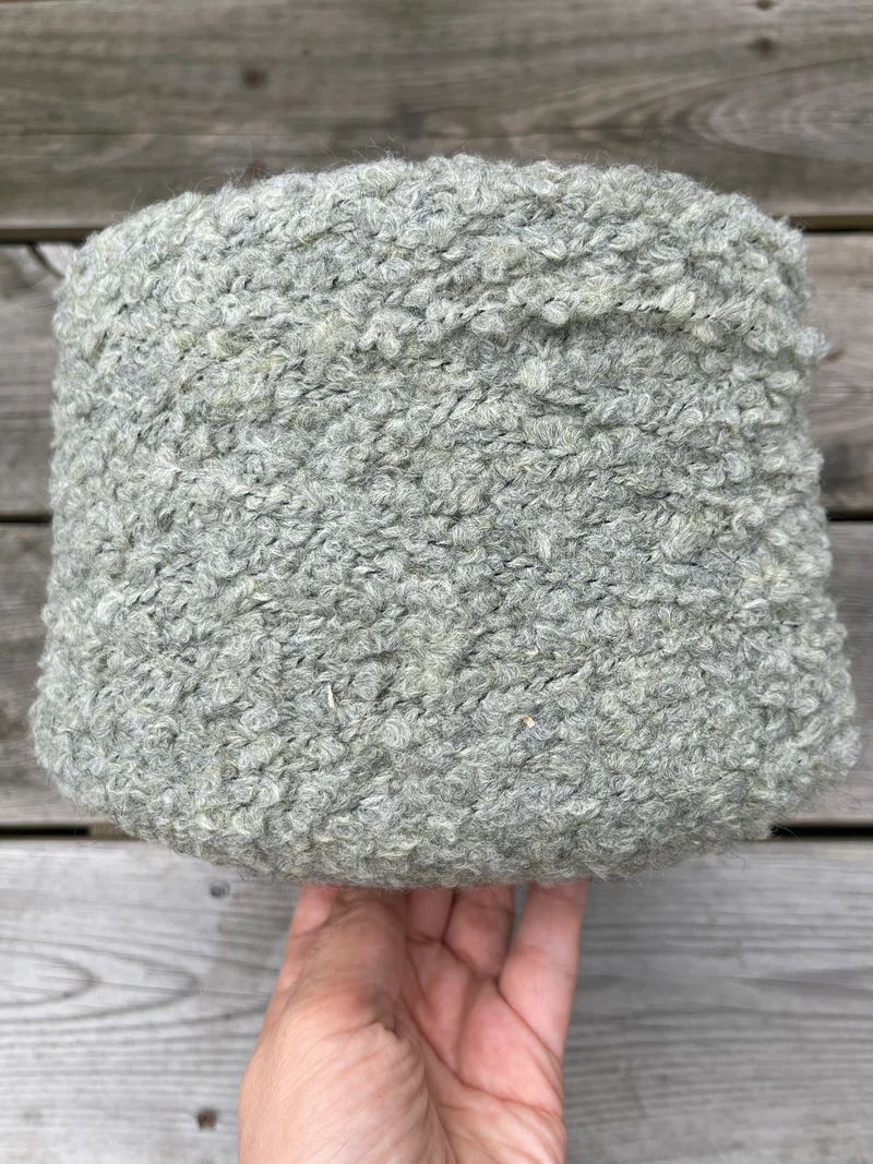 Lagopolane Boccolo verde-gris