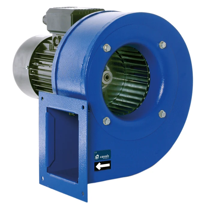 Ventilador centrífugo de media presión a acción Casals MB 14/5 M2 0,25kW