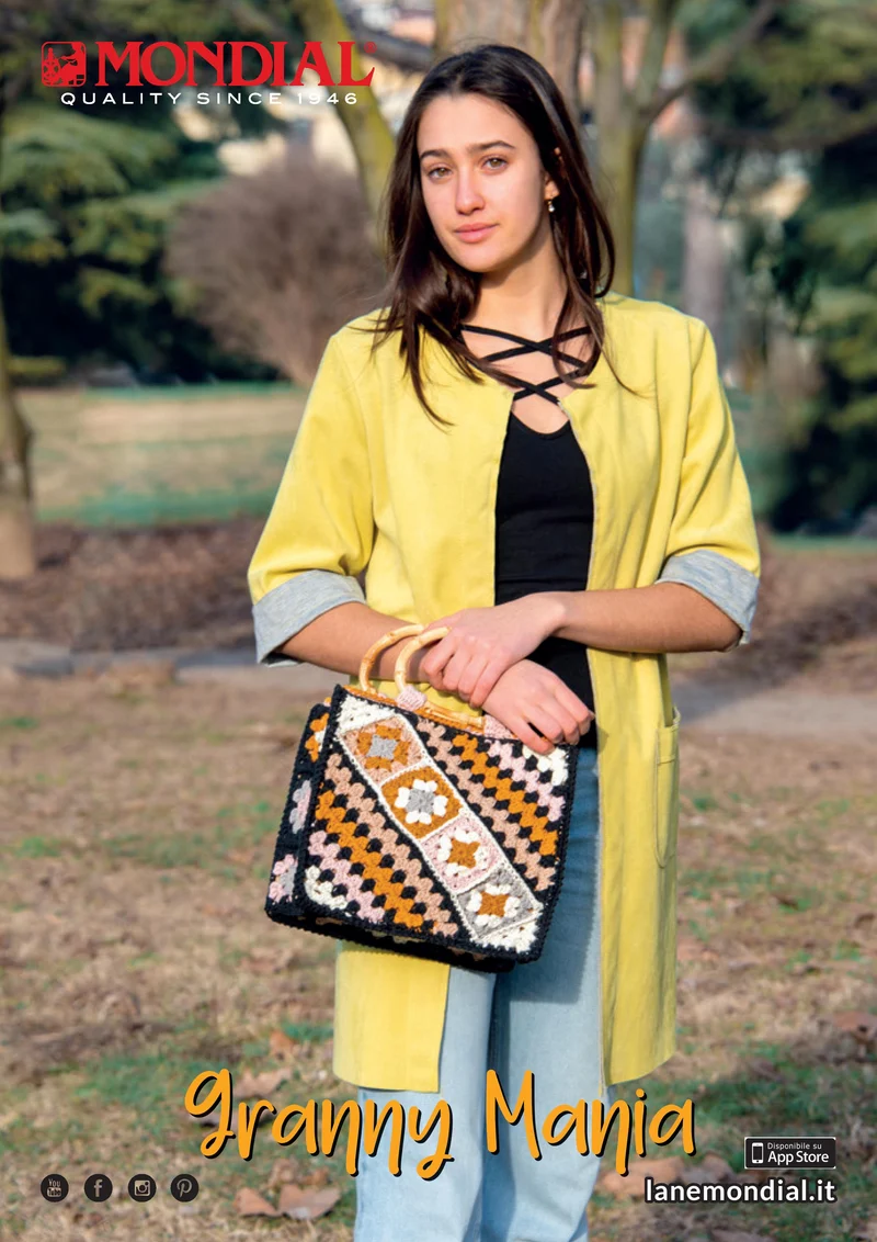 Patrón de crochet "Bolso Granny Mania"