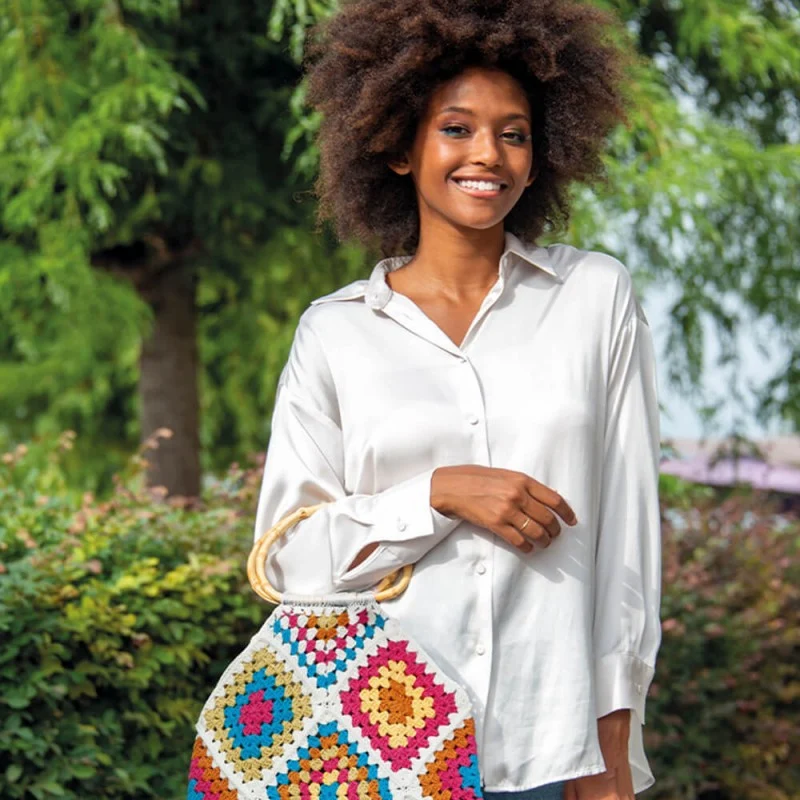 Patrón de crochet "Bolso Granny"