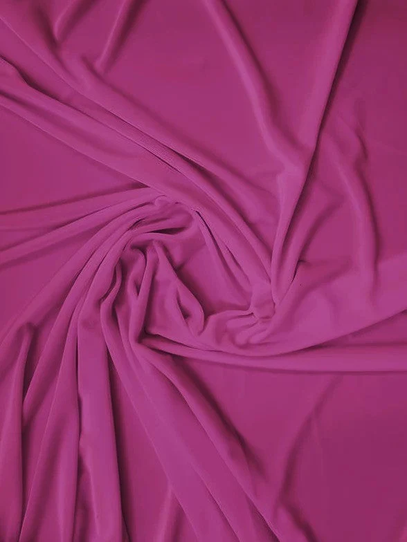 Stretch Velvet Velour Spandex 360 Grams Costume Fabric / Pinkberry / Sold By The Yard
