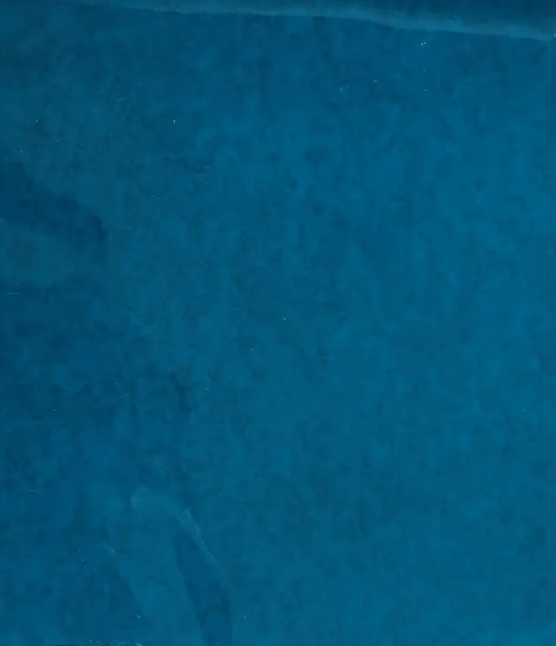 Turquoise (12 Gauge) Tinted Plastic Vinyl Fabric / Sold By The Yard
