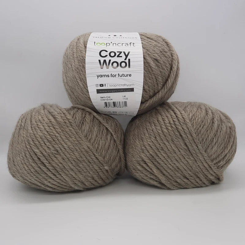 Cozy Wool Tortora 100gr