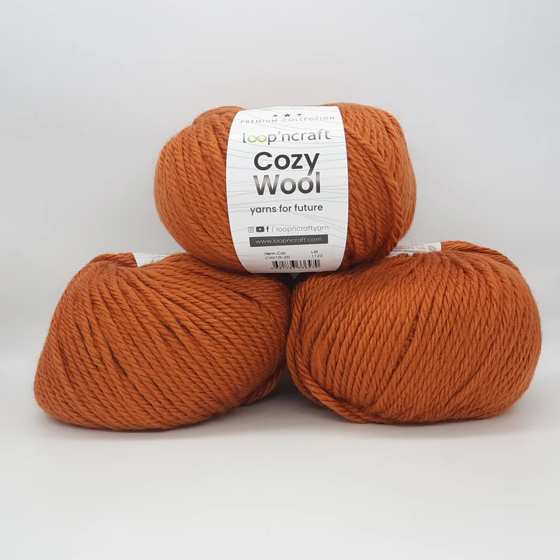 Cozy Wool Mattone 100gr