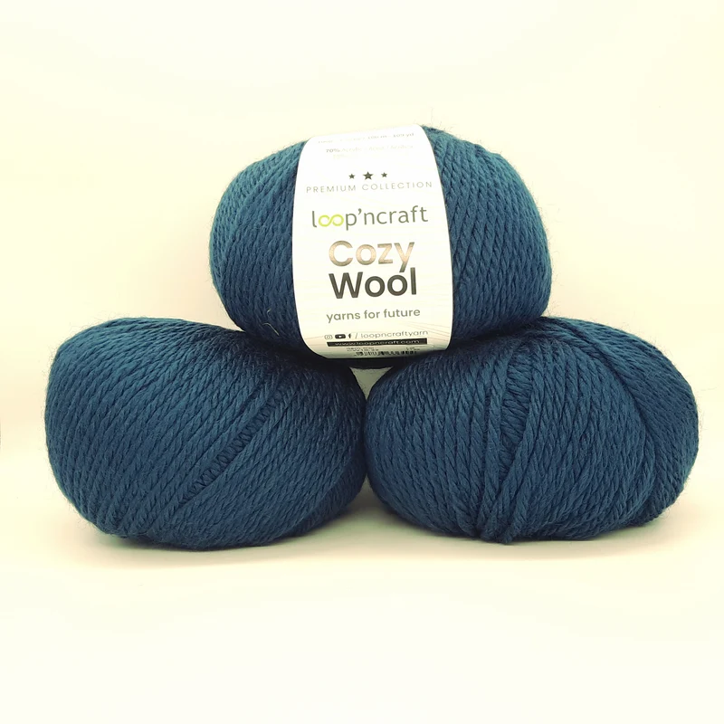 Cozy Wool Petrolio 100gr