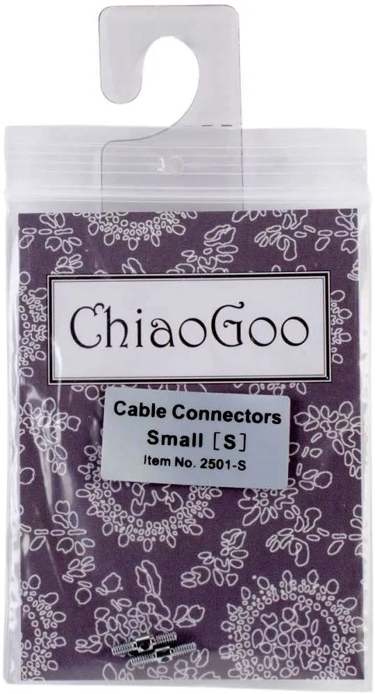ChiaoGoo Conectores de cable para giro o torsión, juego intercambiable S o L