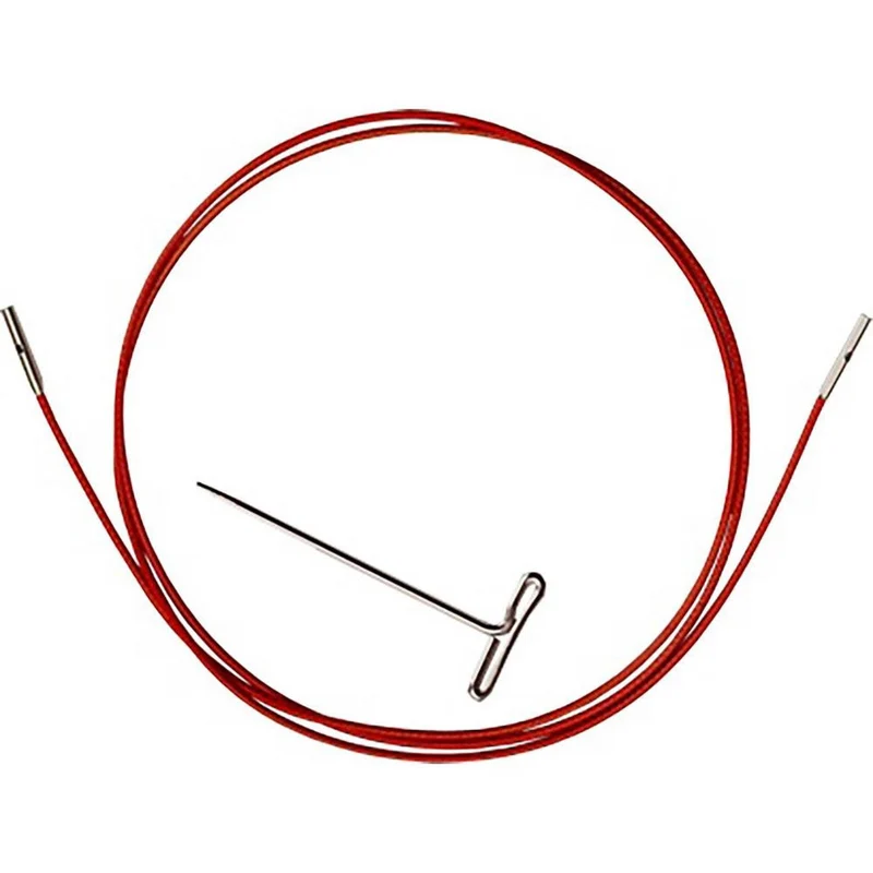 ChiaoGoo Cable rojo giratorio de 55 cm