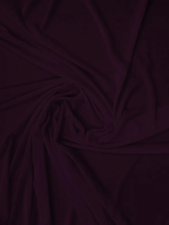 Stretch Velvet Velour Spandex 360 Grams Costume Fabric / Raisin / Sold By The Yard