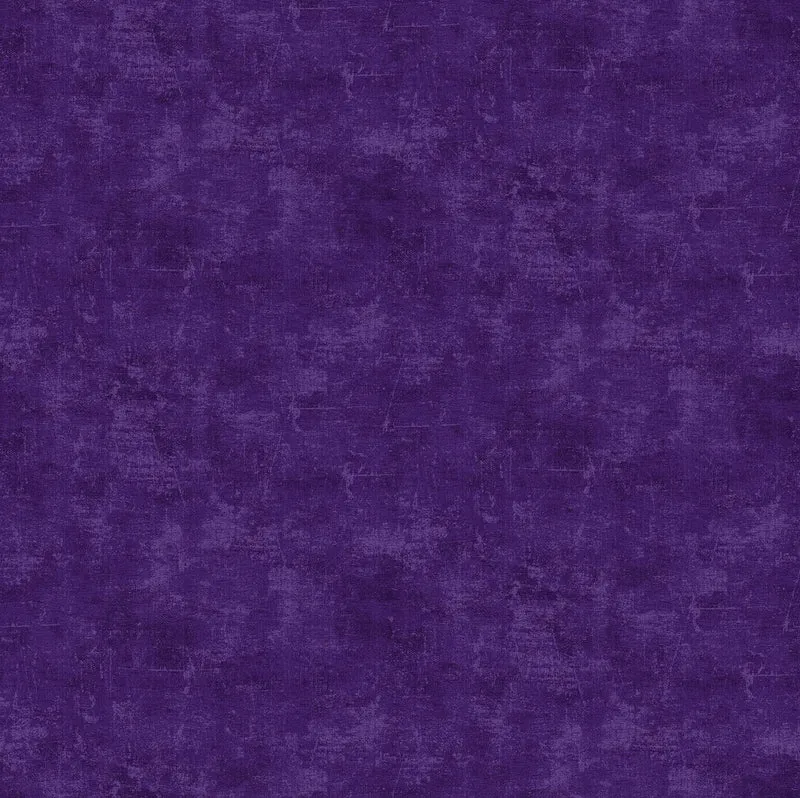 Purple Amethyst Canvas 44"/45" Flannel Cotton Fabric per yard