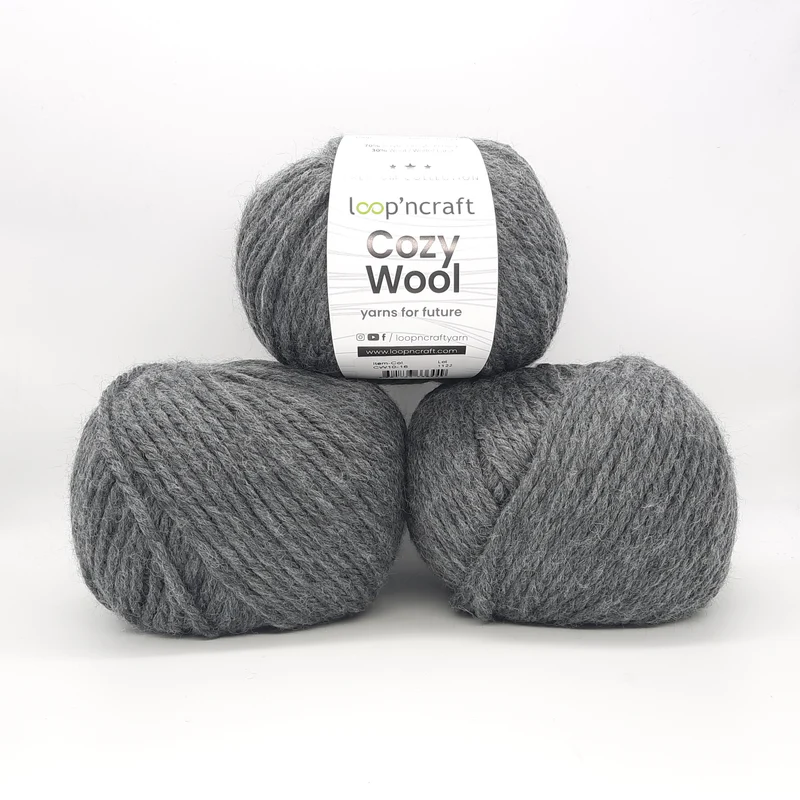 Cozy Wool Grigio Scuro 100gr