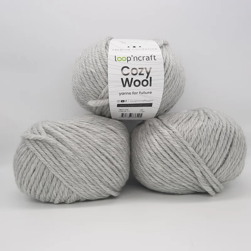 Cozy Wool Grigio Chiaro 100gr