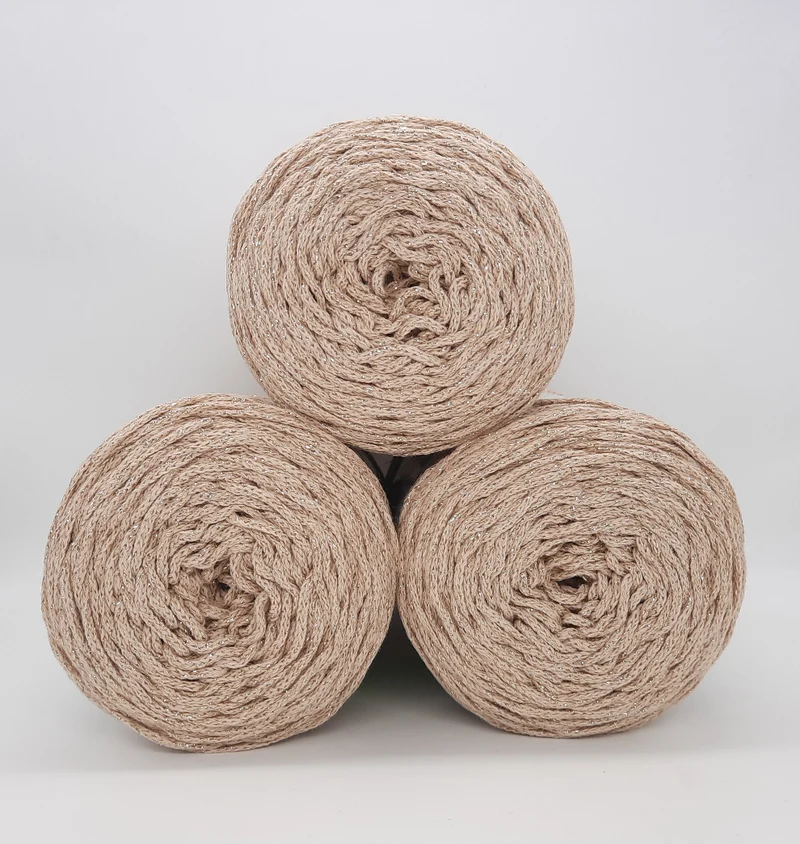Cordino Brady Beige e Lurex Oro 250gr