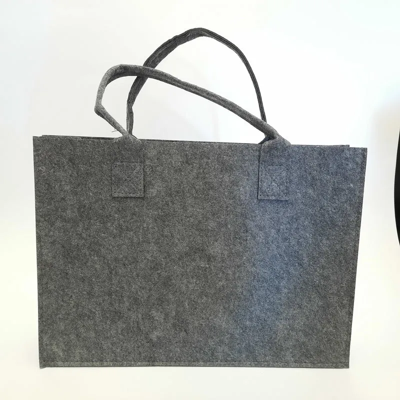 Borsa feltro Grigio Scuro