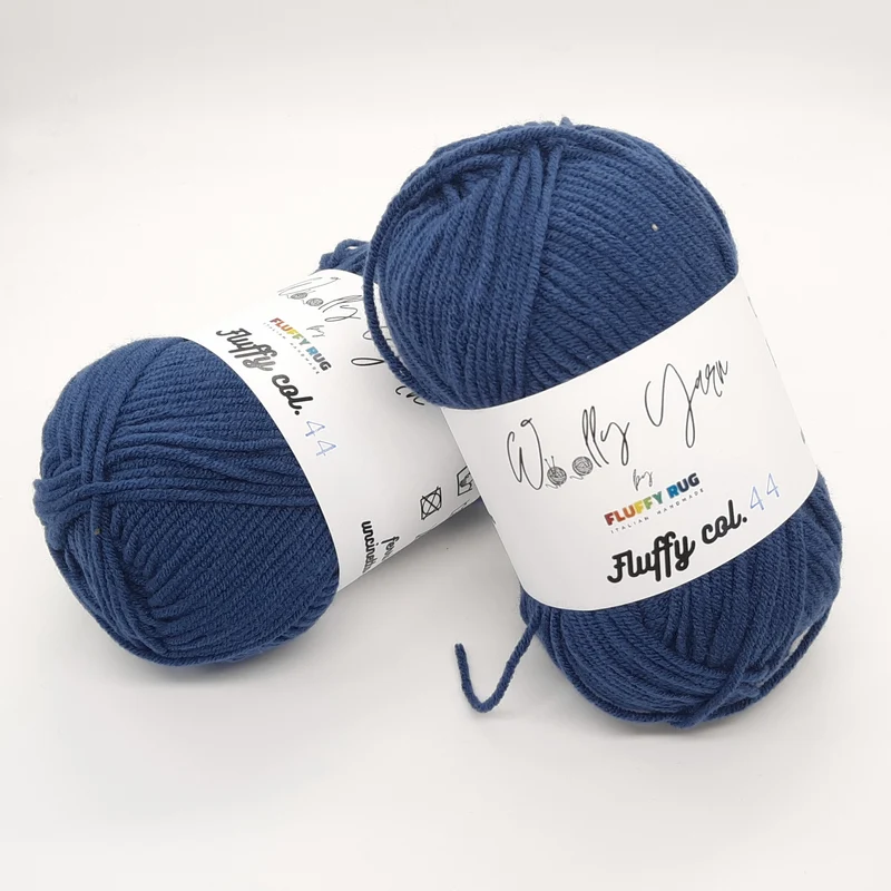 Fluffy Blu Navy, Filato Baby N.44
