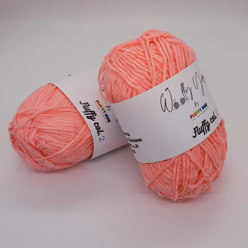 Fluffy Pesca, Filato Baby N.2