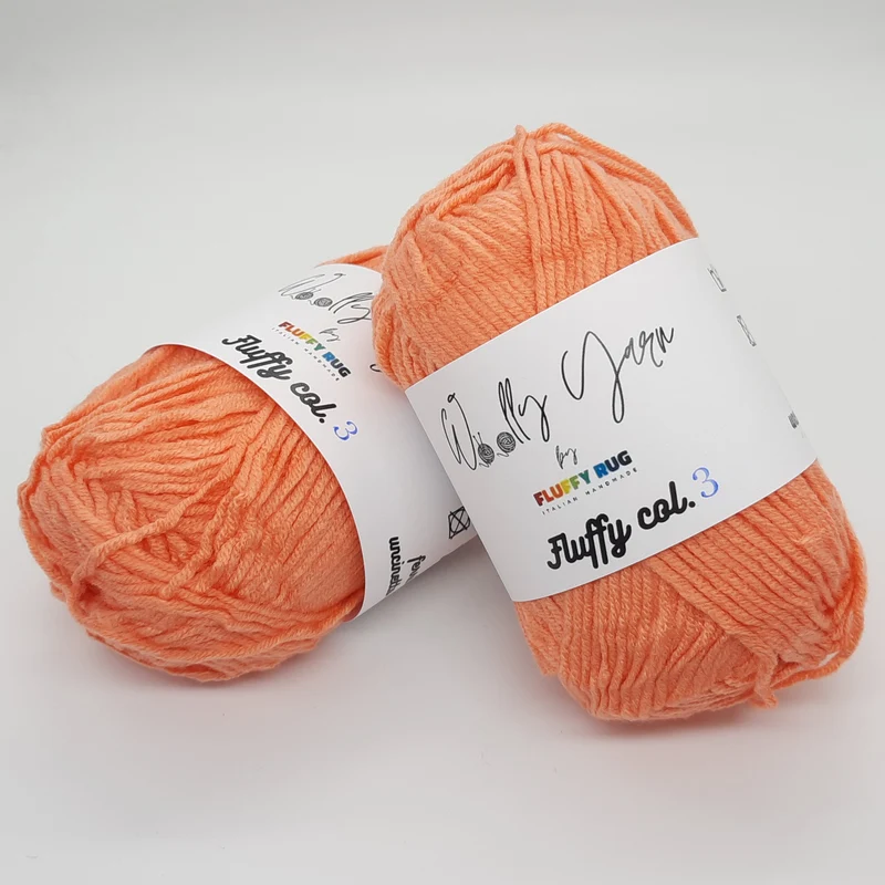 Fluffy Albicocca, Filato Baby N.3