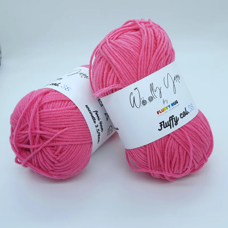 Fluffy Fucsia, Filato Baby N.38