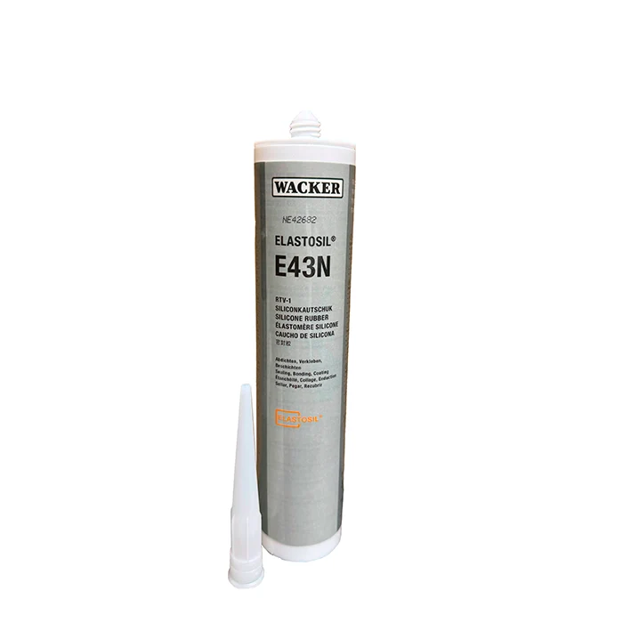 Cartucho pegamento silicona Elastosil E-43N FDA 338ml