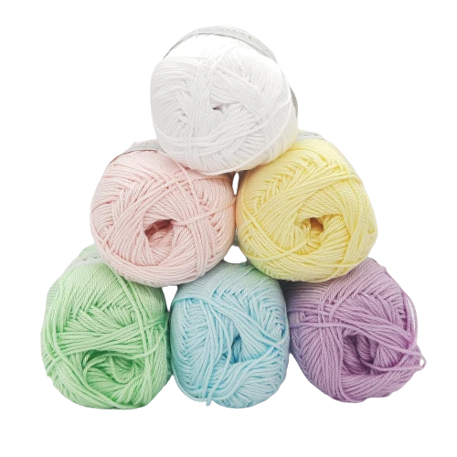 Kit Granny Pastello in Cotone Mercerizzato 300gr