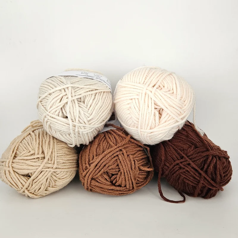 Kit Fluffy Natural, Filato Baby 250gr