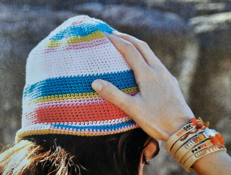Schema Cappello Multicolor