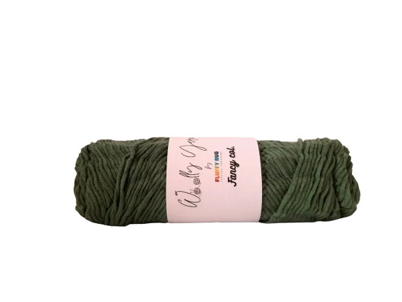 Microfibra Woolly Verde Muschio col.68
