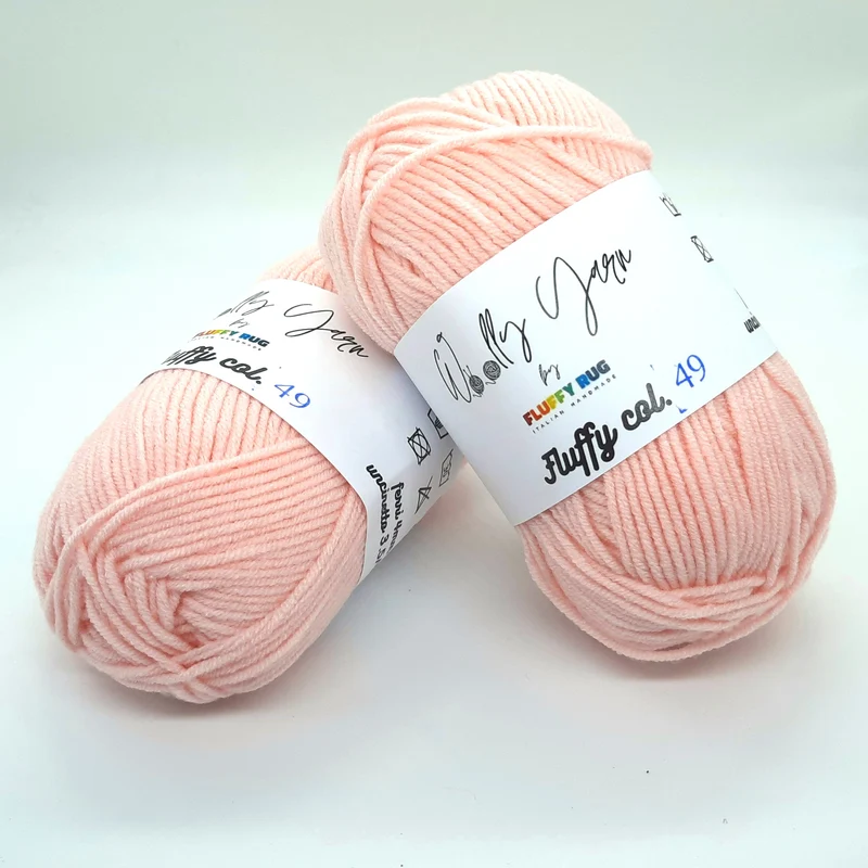 Fluffy Rosa Baby, Filato Baby N.49