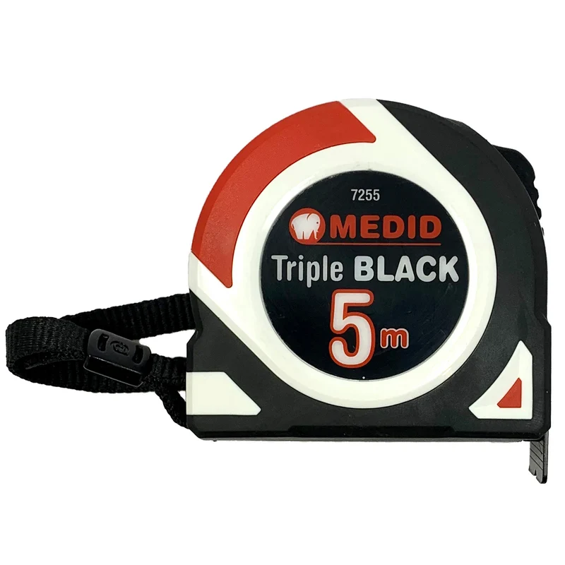Flexómetro Triple Black Medid de 5m 7255