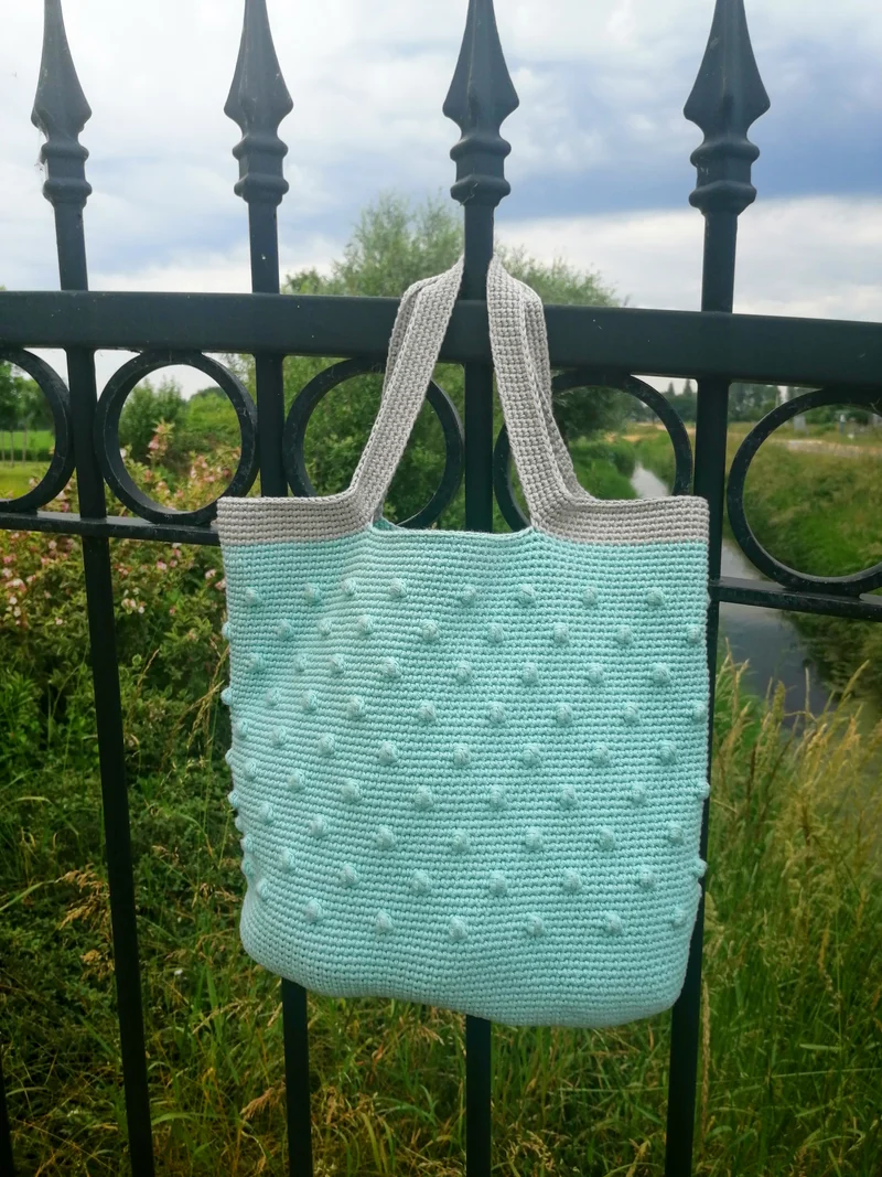 Patrón de crochet 'Amazing Bubble Bag'