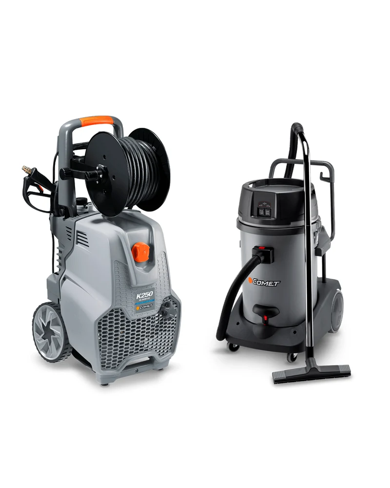 Hidrolimpiadora de agua fría K250 EXTRA + Aspirador CVP 378 PBH