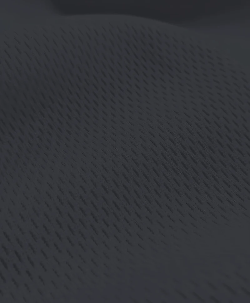 Heavy Sports Mesh Activewear Jersey Fabric / Black / Sold By The Yard