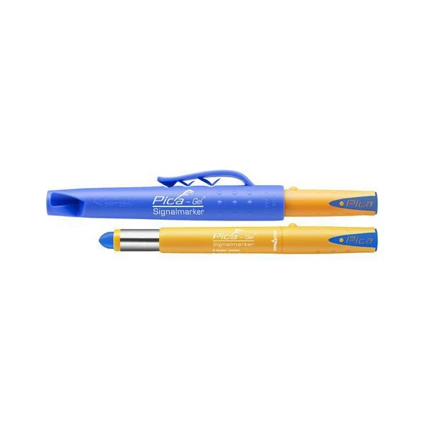 Marcador azul permanente de gel PICA GEL 8081