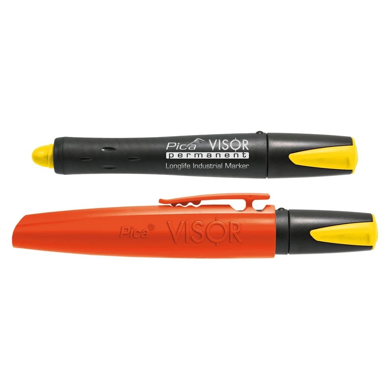 Marcador amarillo industrial permanente Pica Visor 990/44