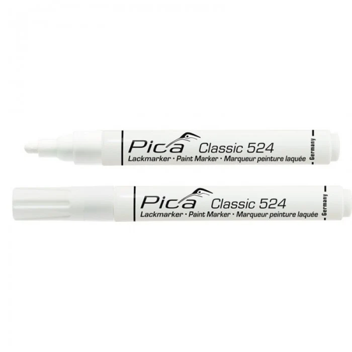 Marcador blanco de pintura permanente PICA Classic 524/52