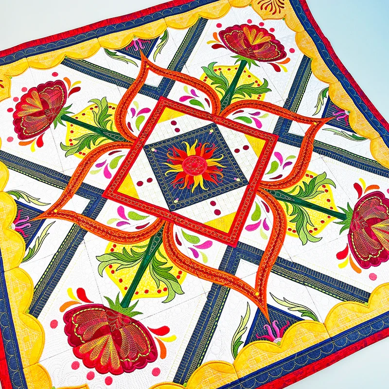 A Day in May In-the-Hoop Quilt