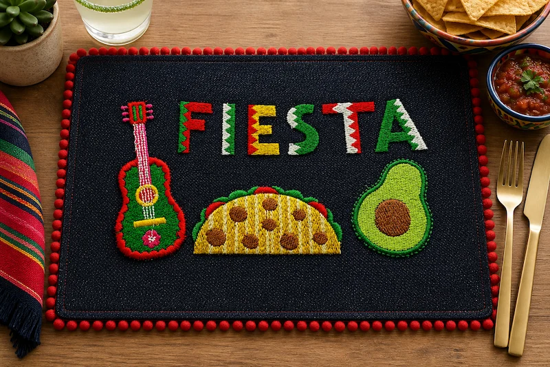 Fiesta Embroidery Collection